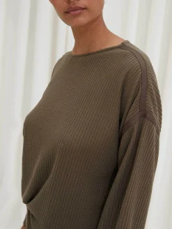 Esma - T-shirt de pyjama à manches longues<Darjeeling Best