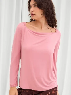 Mikiko - T-shirt de pyjama à manches longues<Darjeeling Cheap