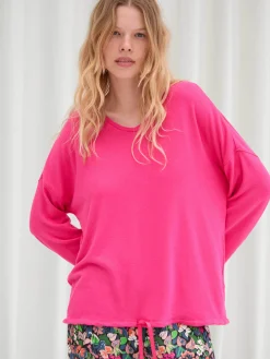 Miyako - T-shirt de pyjama à manches longues<Darjeeling Best